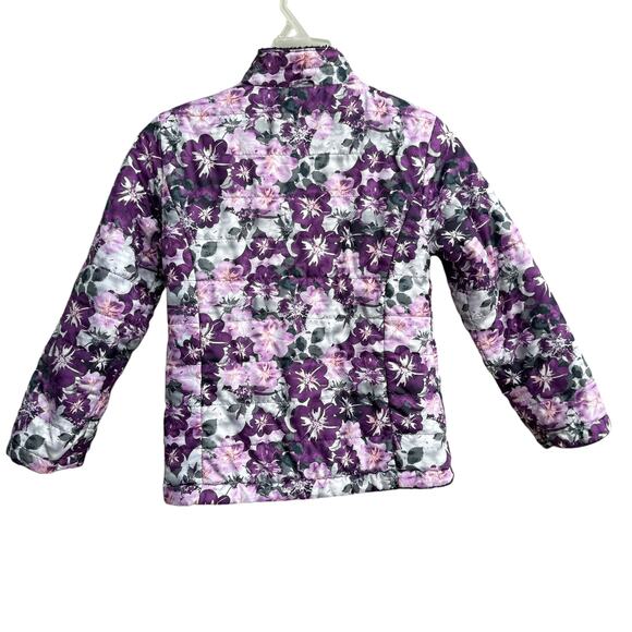 Swiss Tech Kids Jacket - Purple and White - Picture 10 of 13